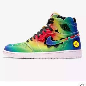 Nike Air Jordan 1 Tye Die special edition Sz 10.